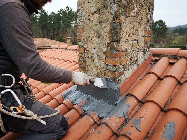 Sin filtraciones: sellado de chimeneas en cubiertas con trabajos verticales en A Coruña - Imagen 1